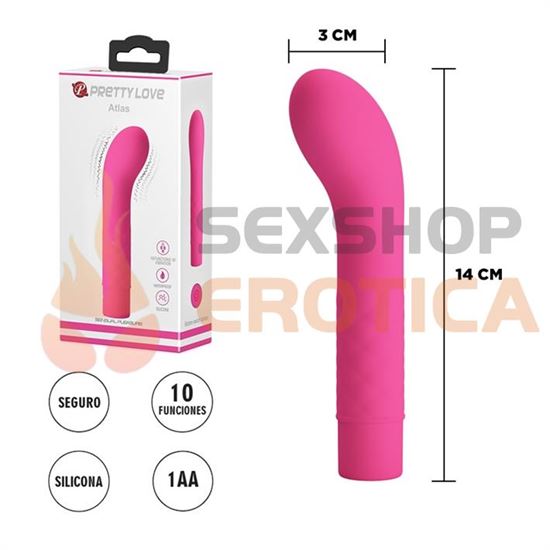 Vibrador de punto G con 10 modos de vibracion